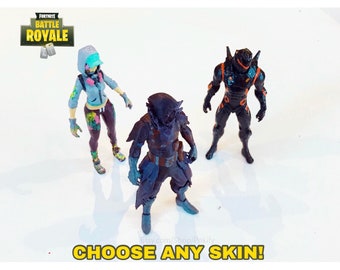 Fortnite Character Figure Model Birthday Cake Topper Gift 3D Printed W/ Option to Paint! Battle Royale PC PS4 XBOX NINTENDO